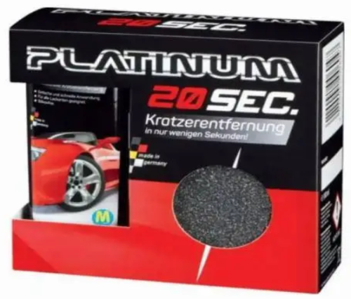 Паста-полірувальник Platinum 20 sec для авто: видалення подряпин та відновлення блиску