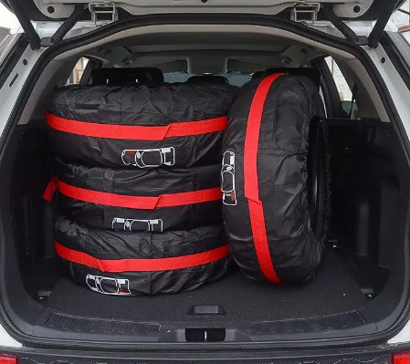 Комплект чохлів для зберігання шин і коліс авто R18 (4 шт.)