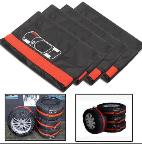 Комплект чохлів для зберігання шин і коліс авто R18 (4 шт.)