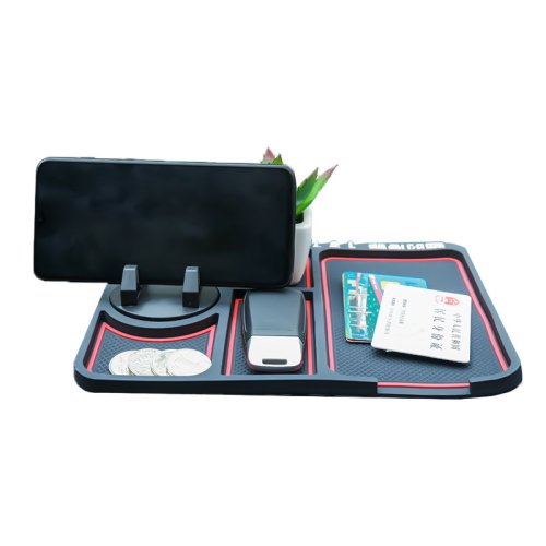 Органайзер на панель авто: антиковзкий липкий килимок-утримувач для телефона та аксесуарів