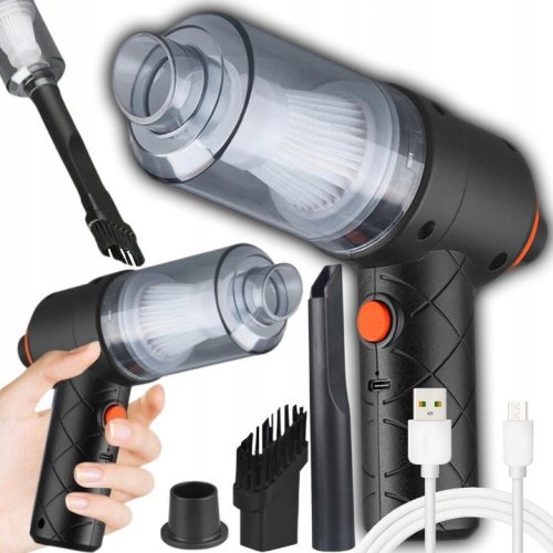 Автомобільний бездротовий портативний пилосос Easy Vacuum 2в1, модель M2042