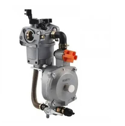 Карбюратор для генератора 1.3–4.0 кВт з газовим редуктором (газ/бензин)