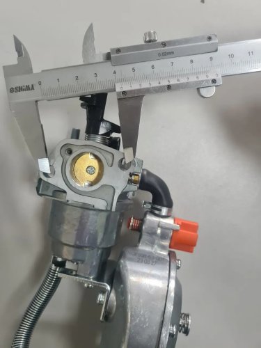 Карбюратор для генератора 1.3–4.0 кВт з газовим редуктором (газ/бензин)