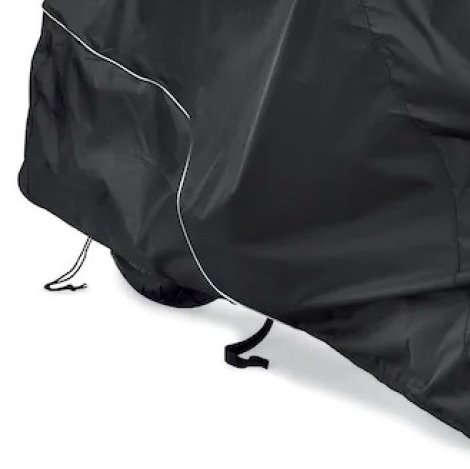 Вологозахисний тент-чохол для мотоцикла/мопеда з термопанелями та світловідбивачами