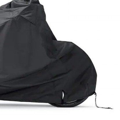 Вологозахисний тент-чохол для мотоцикла/мопеда з термопанелями та світловідбивачами