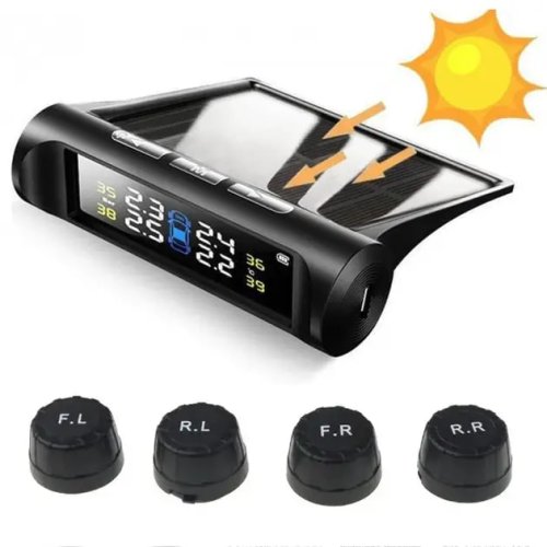 TPMS: бездротова система контролю тиску в шинах із зовнішніми датчиками