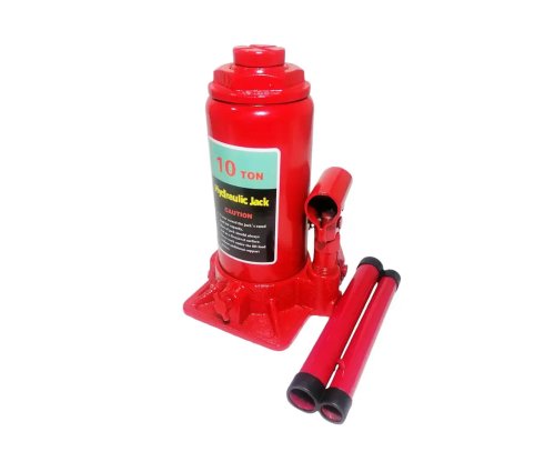 Бутильний гідравлічний домкрат для авто 10 т (10т)
