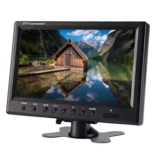 Автомобільний 9" монітор NEW для камери заднього виду з підтримкою DVD/VCD