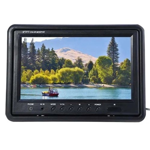 Автомобільний 9" монітор NEW для камери заднього виду з підтримкою DVD/VCD