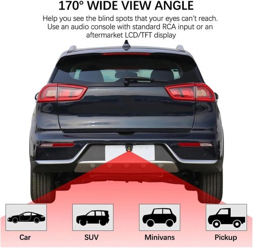Wi‑Fi бездротова камера заднього виду для авто UKC Mini‑HD