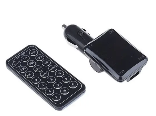 FM-трансмітер/модулятор HZ H16 для авто з пультом ДК, мультимедійні функції