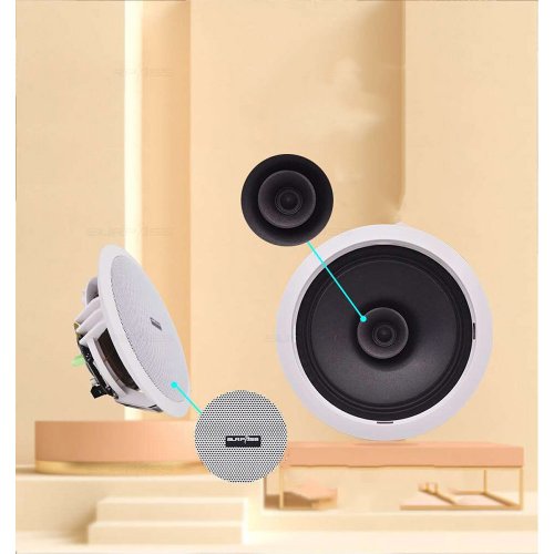 Стельова вбудована акустична система UKC CS 8500, 8,5″ (врізний монтаж)