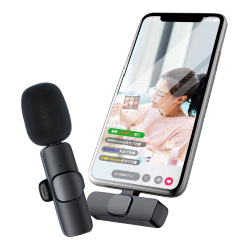 Бездротовий петличний мікрофон K8 Type‑C для блогерів (петличка)