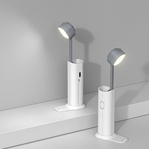 Портативний LED ліхтар-світильник з PowerBank 20000 мА·год і бездротовою зарядкою телефону