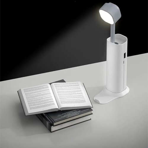 Портативний LED ліхтар-світильник з PowerBank 20000 мА·год і бездротовою зарядкою телефону