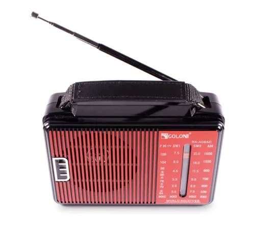 Портативний радіоприймач GOLON RX-A08 AC 220В та на батарейках