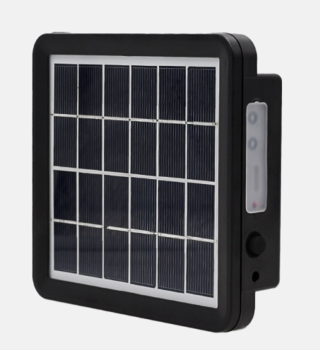 Портативна сонячна система EP-05 6V3W: літієва батарея, 2 LED-лампи, зарядка телефону