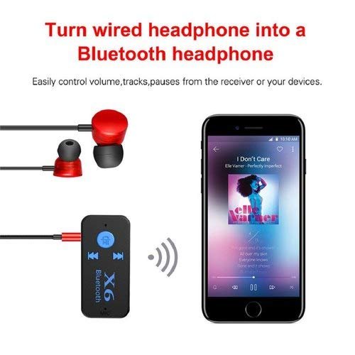 Бездротовий Bluetooth аудіоресивер BT-X6 для передачі звуку, зручне BT-підключення