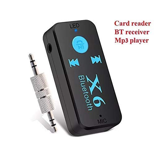 Бездротовий Bluetooth аудіоресивер BT-X6 для передачі звуку, зручне BT-підключення