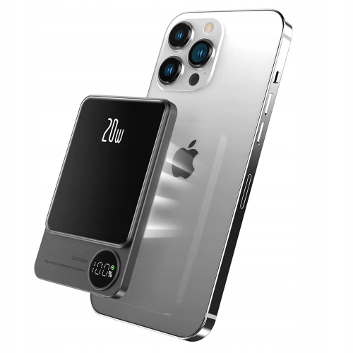 Повербанк Power Bank Q9 5000 mAh — портативний зарядний пристрій з бездротовою зарядкою