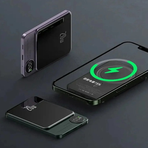 Повербанк Power Bank Q9 5000 mAh — портативний зарядний пристрій з бездротовою зарядкою