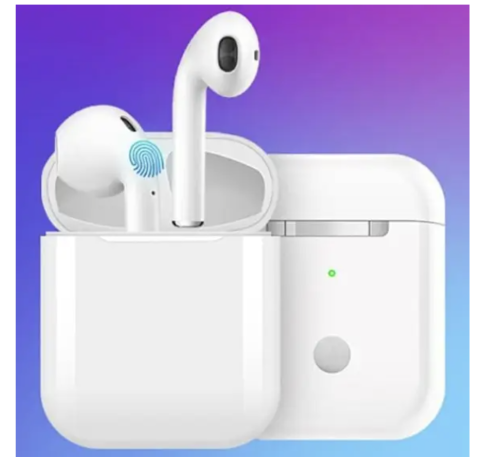 Бездротові Bluetooth навушники i19 TWS з кейсом PowerBank (зарядний футляр)