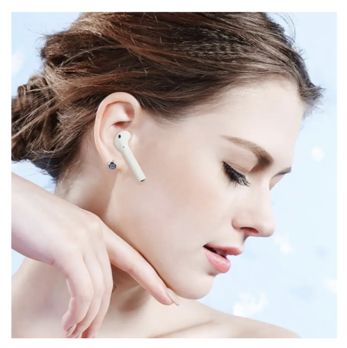 Бездротові Bluetooth навушники i19 TWS з кейсом PowerBank (зарядний футляр)