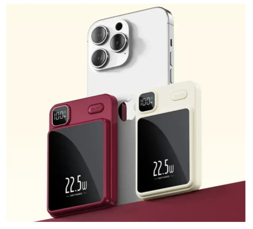 Магнітний павербанк Magnetic Power Bank 90 000mAh 22.5W — компактна потужна мобільна зарядка