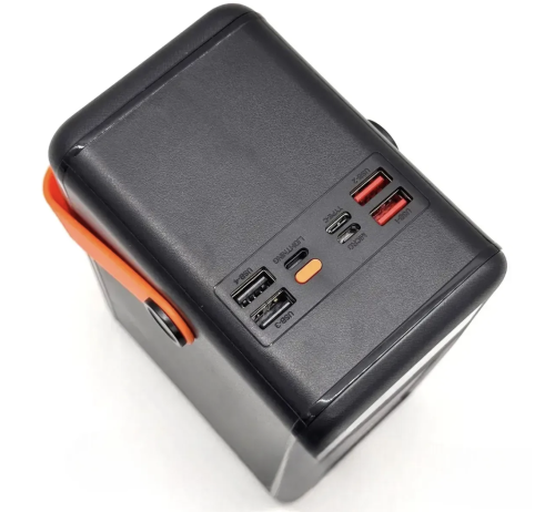 Power Bank YM-641 CX 180000 mAh із ліхтариком, сонячною панеллю та дисплеєм