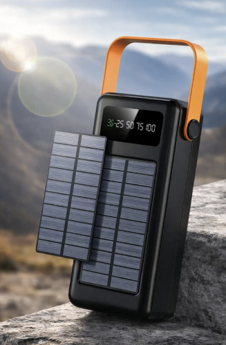 Сонячний Power Bank SOLAR YM-636CX 80000 mAh з ліхтариком — портативний акумулятор YM-636C