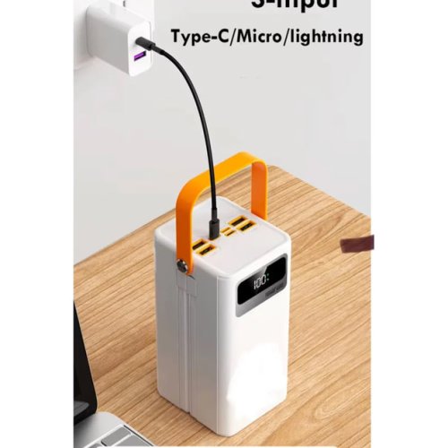 Повербанк DBT35A 100000 mAh з швидкою зарядкою — потужний Power Bank для тривалої автономної роботи