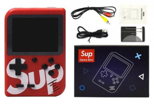 Портативна ігрова приставка Game Box SUP 400 в 1 з вбудованими ретро-іграми