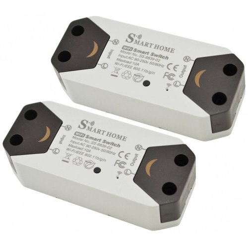 Wi‑Fi реле Smart Home 10A — смарт вимикач для розумного дому, керування з додатку iOS/Android