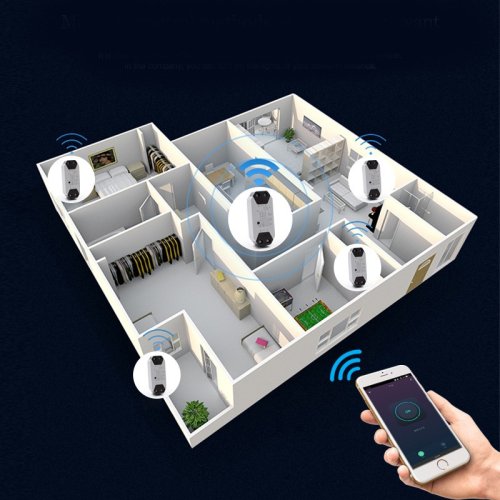 Wi‑Fi реле Smart Home 10A — смарт вимикач для розумного дому, керування з додатку iOS/Android