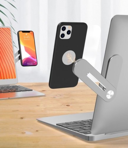 Магнітний тримач для телефону Multifunctional Bracket з кріпленням на ноутбук або монітор ПК
