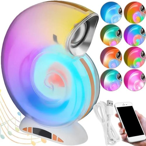 Багатофункціональна Bluetooth-колонка L-39: настільна лампа з RGB-підсвіткою