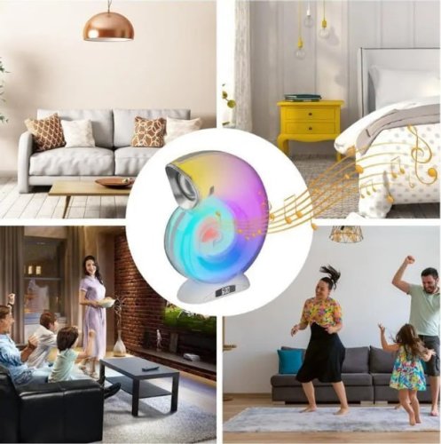 Багатофункціональна Bluetooth-колонка L-39: настільна лампа з RGB-підсвіткою