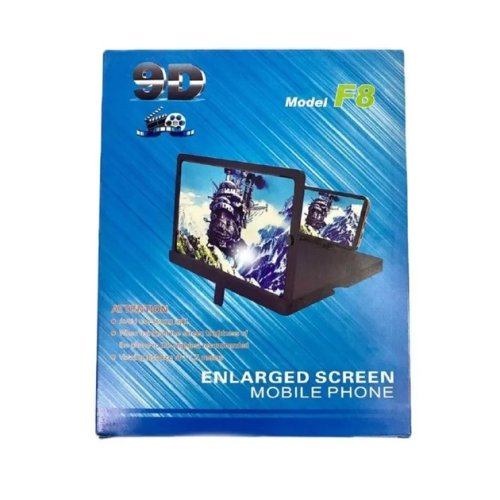 Збільшувач екрана телефону 9D F8 (Enlarged Screen), лупа-підставка для смартфона