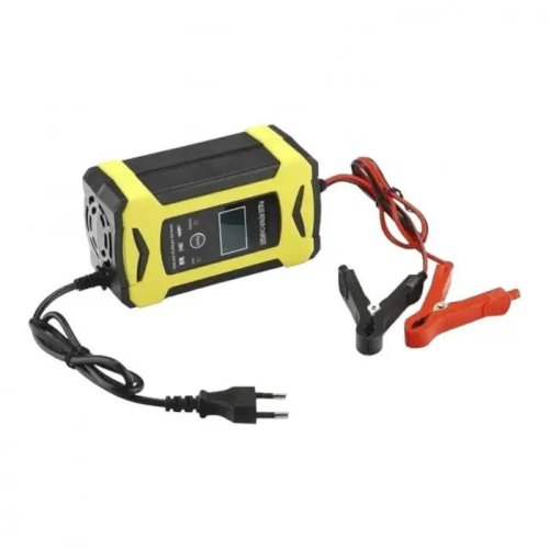 Автоматичний зарядний пристрій Smart Charger 12V 6A для автоакумулятора, 3 етапи зарядки