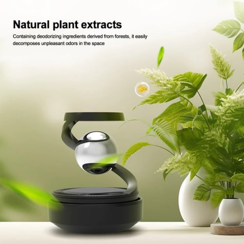 Автоароматизатор на сонячній енергії з обертовою кулькою (для авто)