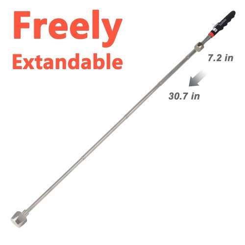 Телескопічний магнітний захват із LED-підсвіткою (магніт на подовжувачі)