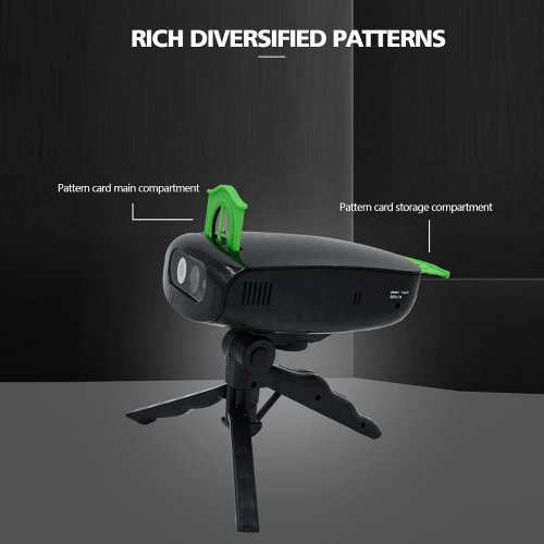 Лазерний диско‑проектор UKC RD‑8010L RGB з пультом ДК (лазерна установка)