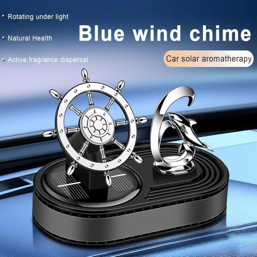 Автоароматизатор Captain XL-8/AND-8 на сонячній панелі, обертовий освіжувач повітря