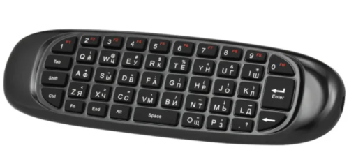 Клавіатура NO LOGO G20 + Air Mouse, бездротова, компактна, з мишкою