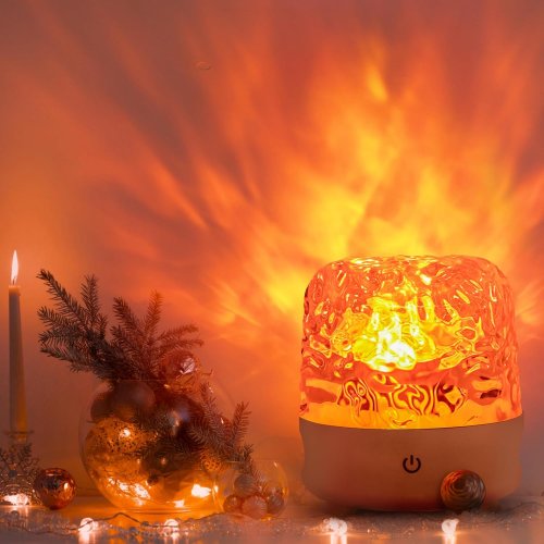 Проектор морських риб з колонкою для релаксу, настільний LED-світильник з пультом керування