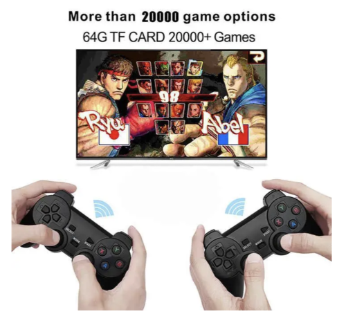 Смарт-проектор HY320 Max з іграми та 2 джойстиками для фільмів і геймінгу