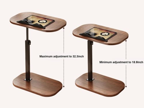 Приставний комп’ютерний стіл 1036 / столик 1036 з регулюванням висоти, багатофункціональний