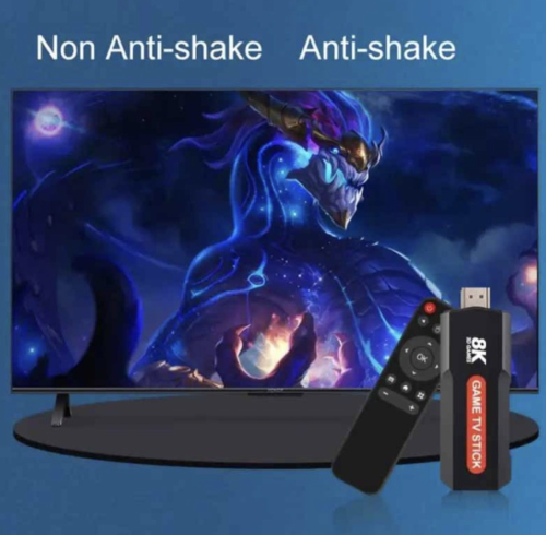 Ігрова консоль TV Game Stick X9 64GB, 30000 ігор, 2 бездротові джойстики