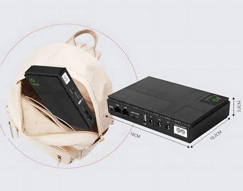 UPS для роутера DC1018P (DC) 18W 10400mAh — джерело безперебійного живлення