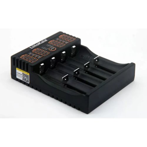 Інтелектуальний зарядний пристрій LiitoKala Lii-402 на 4 канали для 18650, AA, AAA (Li-Ion/Ni-MH/Ni-Cd), LCD, Power Bank